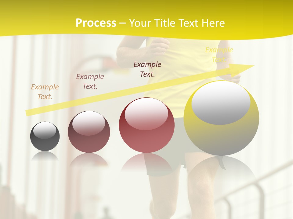 Male Runner Full PowerPoint Template