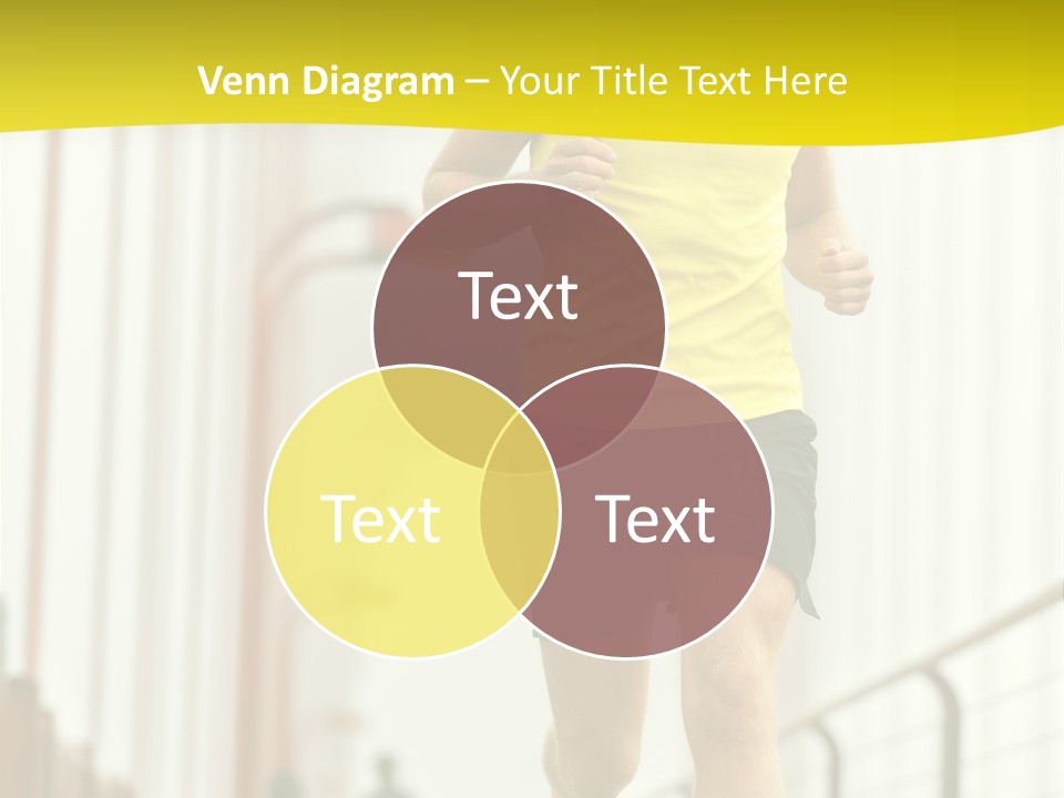 Male Runner Full PowerPoint Template