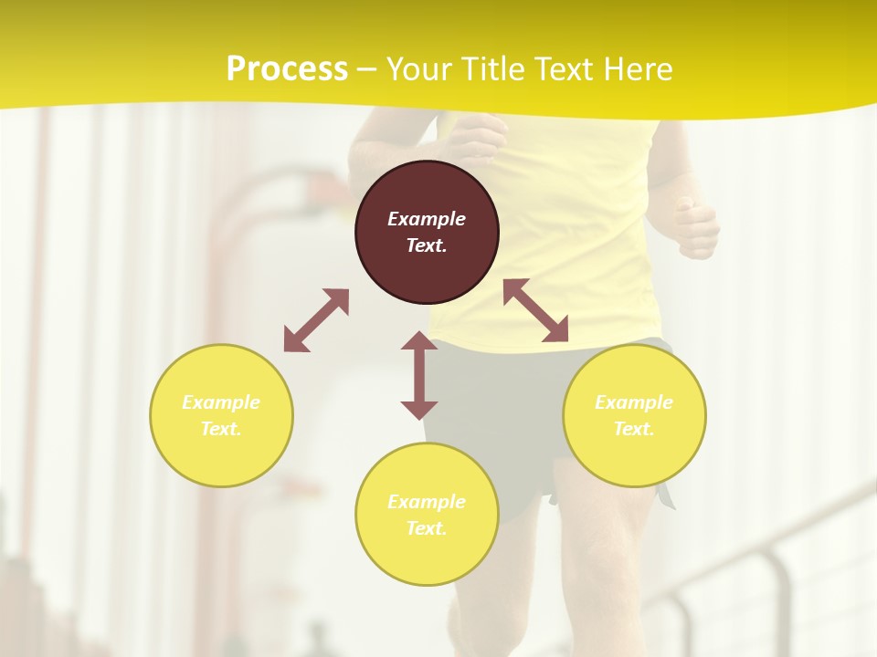 Male Runner Full PowerPoint Template