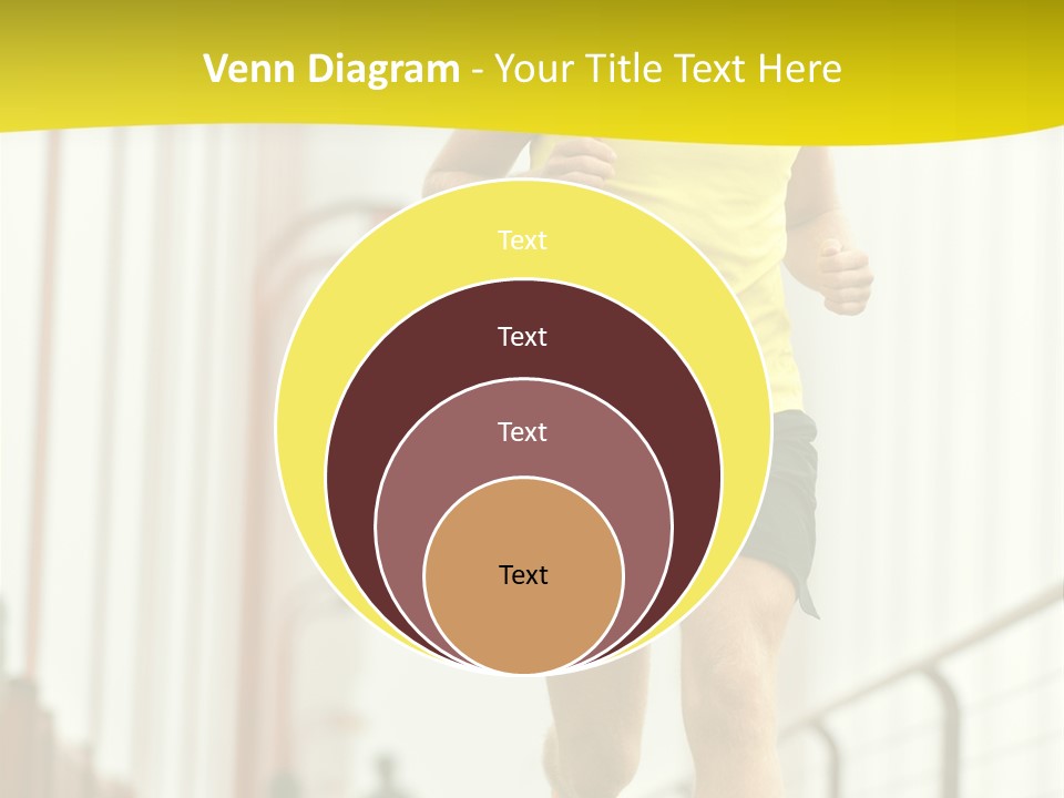 Male Runner Full PowerPoint Template