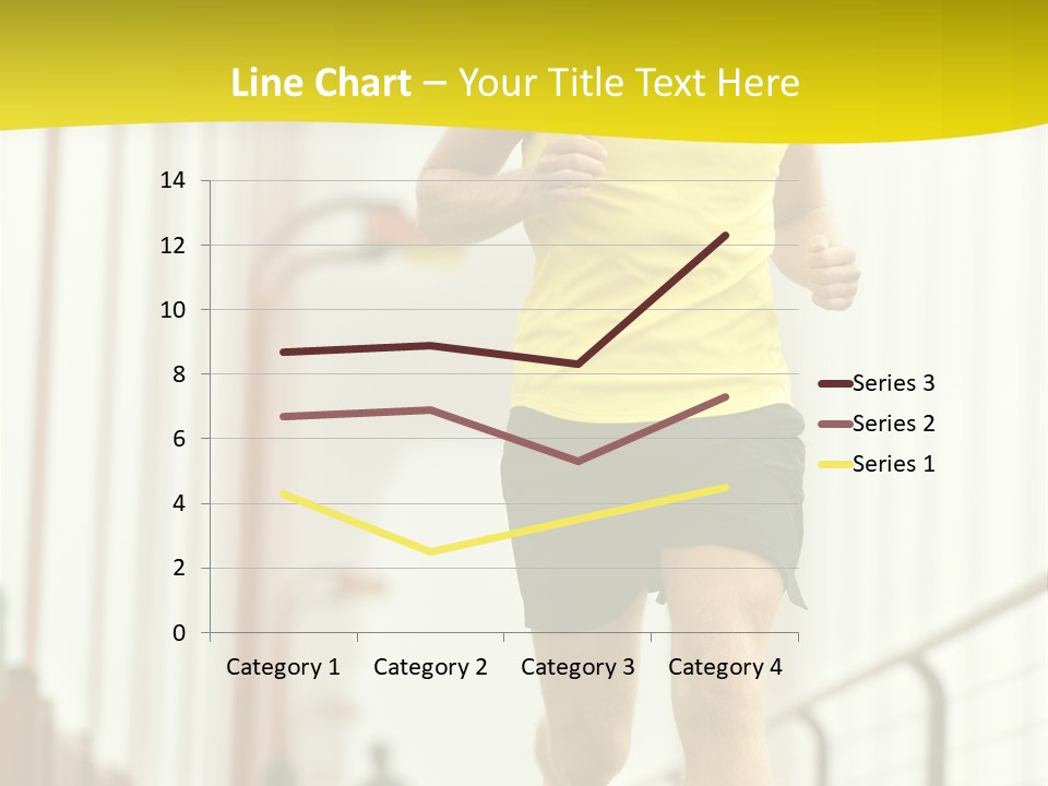 Male Runner Full PowerPoint Template