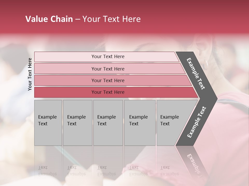 Pretty Knowledge Caucasian PowerPoint Template