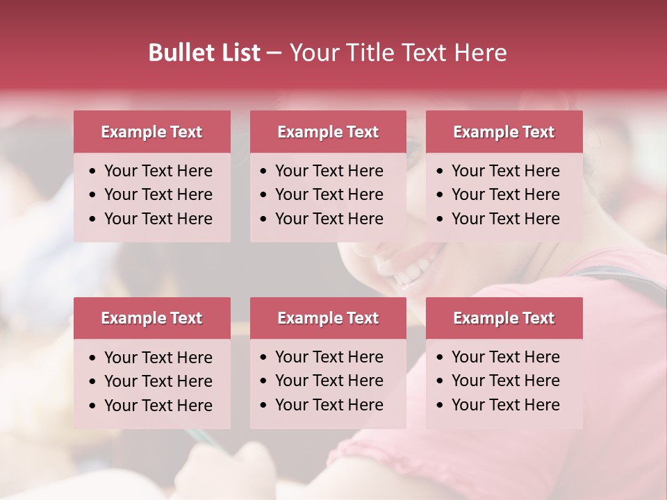 Pretty Knowledge Caucasian PowerPoint Template