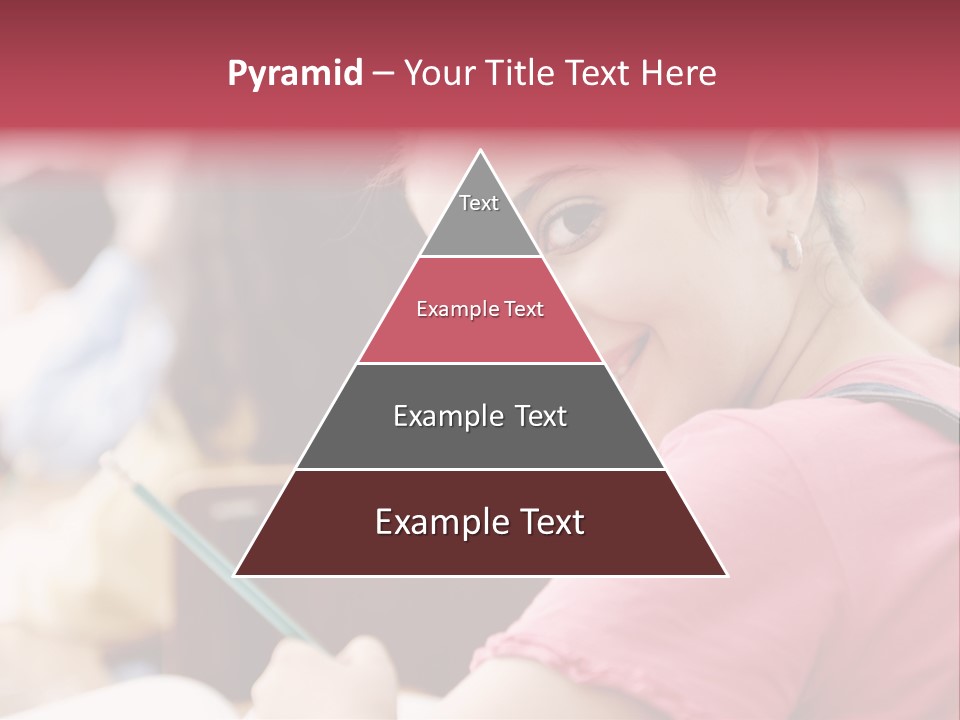 Pretty Knowledge Caucasian PowerPoint Template