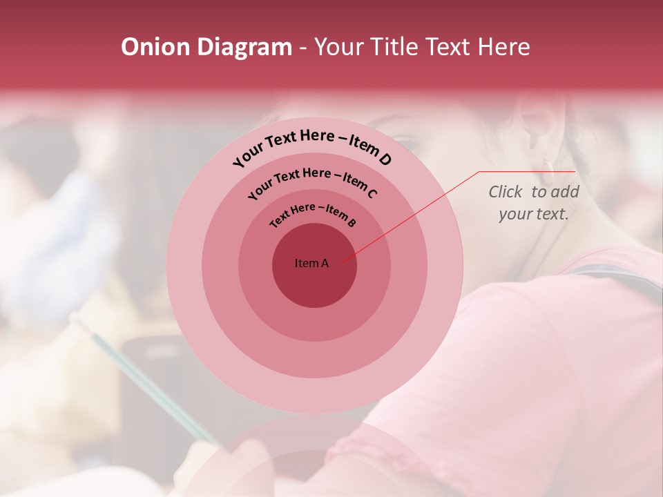 Pretty Knowledge Caucasian PowerPoint Template