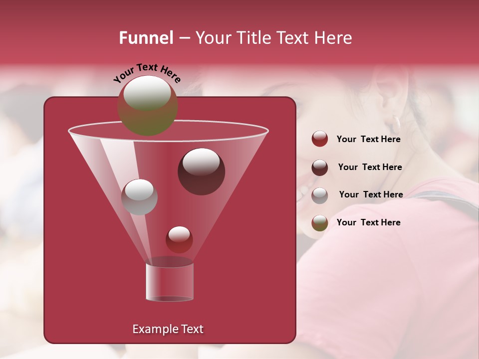 Pretty Knowledge Caucasian PowerPoint Template