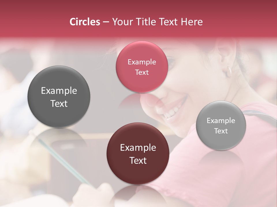 Pretty Knowledge Caucasian PowerPoint Template