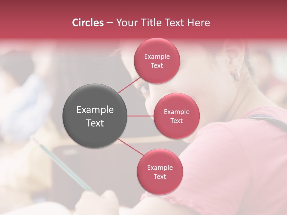 Pretty Knowledge Caucasian PowerPoint Template