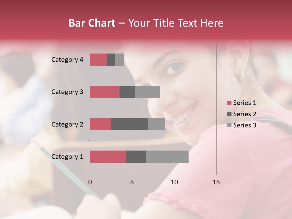 Pretty Knowledge Caucasian PowerPoint Template