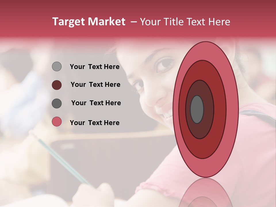 Pretty Knowledge Caucasian PowerPoint Template