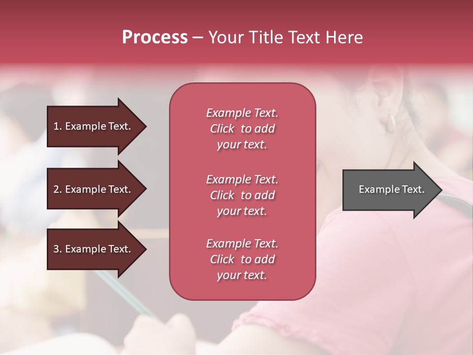 Pretty Knowledge Caucasian PowerPoint Template