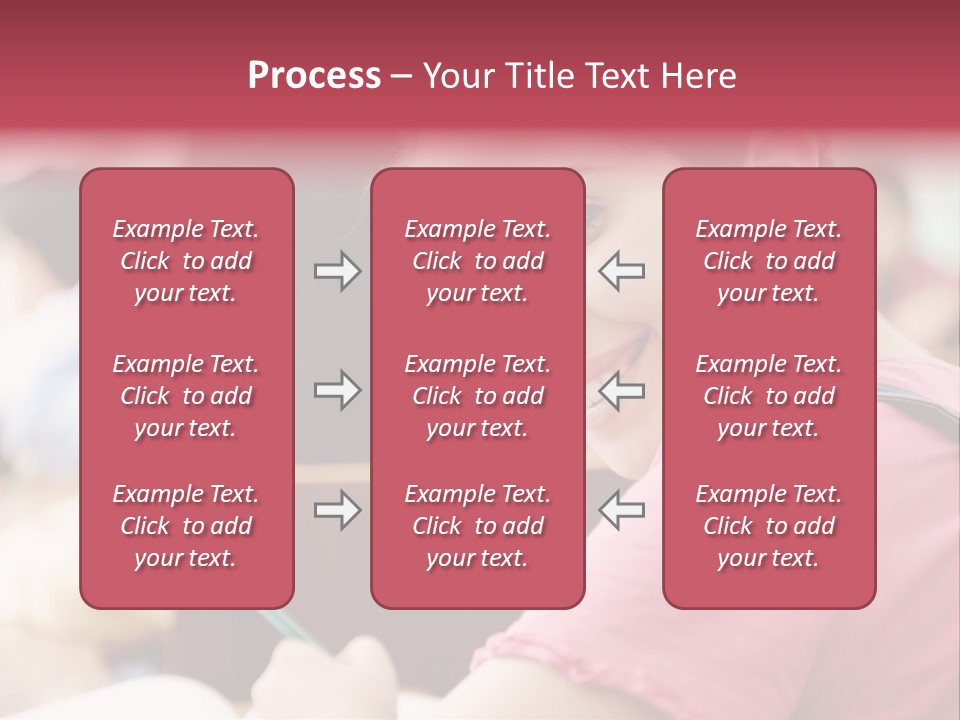 Pretty Knowledge Caucasian PowerPoint Template