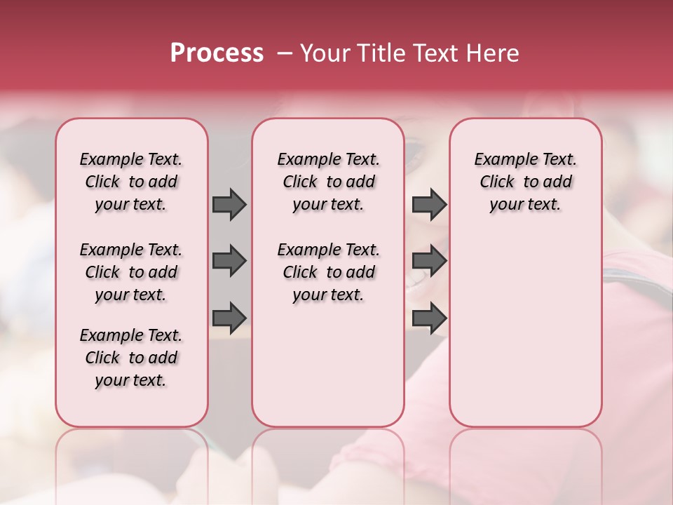 Pretty Knowledge Caucasian PowerPoint Template