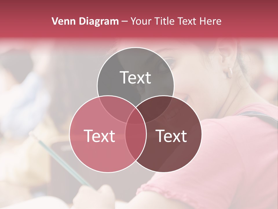 Pretty Knowledge Caucasian PowerPoint Template