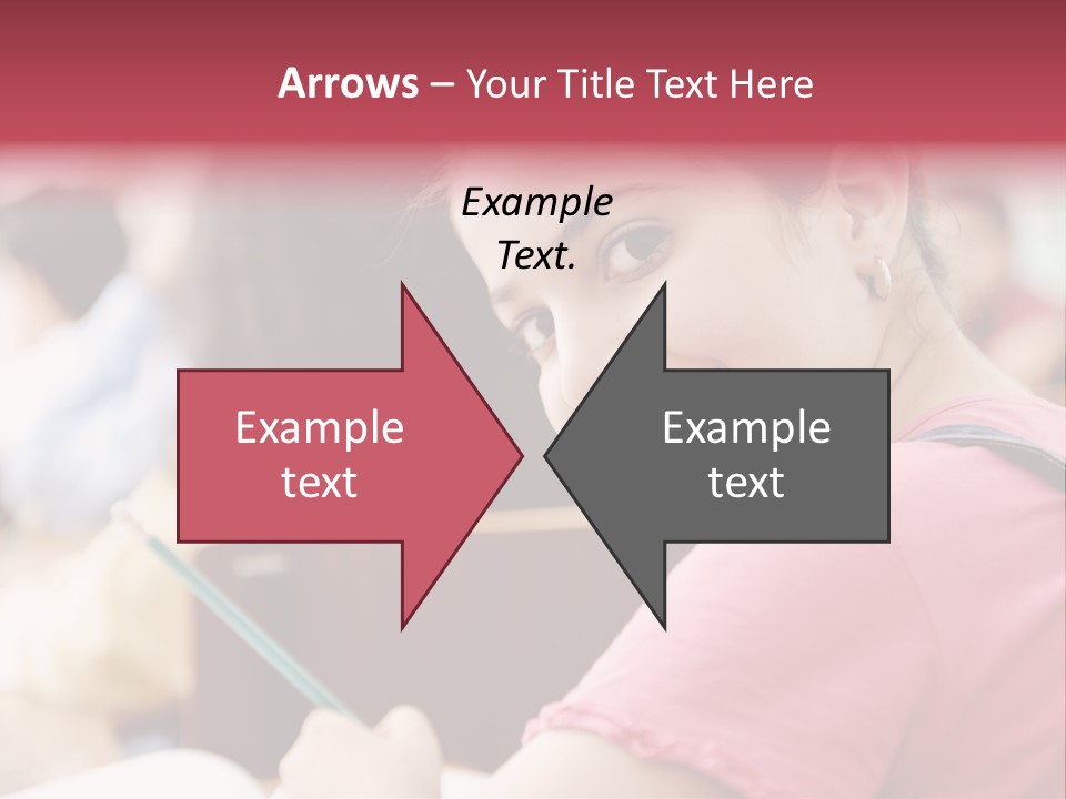 Pretty Knowledge Caucasian PowerPoint Template