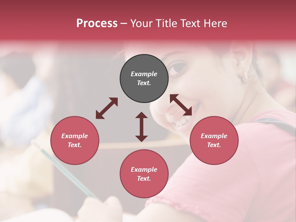 Pretty Knowledge Caucasian PowerPoint Template