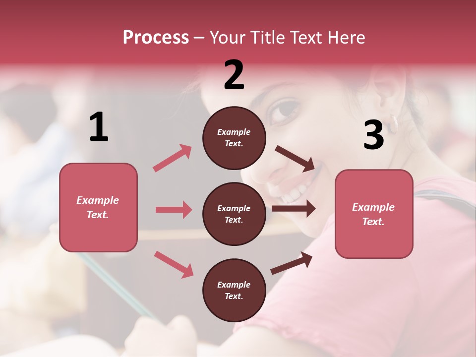 Pretty Knowledge Caucasian PowerPoint Template