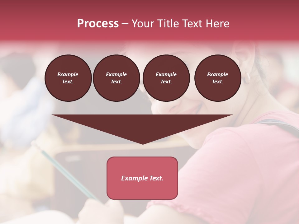 Pretty Knowledge Caucasian PowerPoint Template