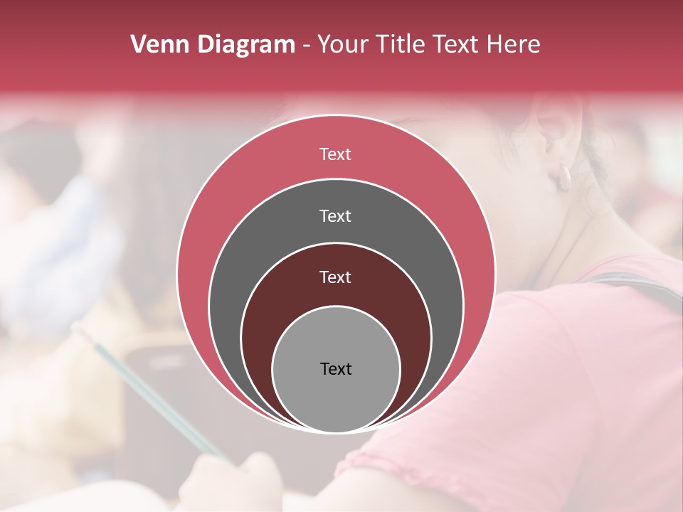 Pretty Knowledge Caucasian PowerPoint Template