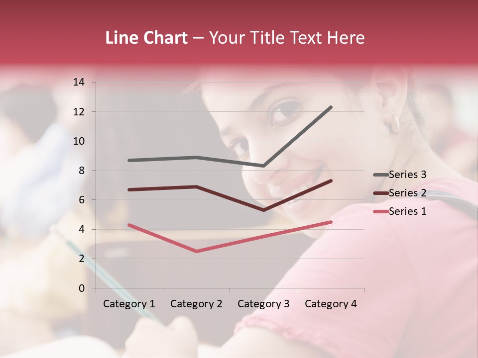 Pretty Knowledge Caucasian PowerPoint Template