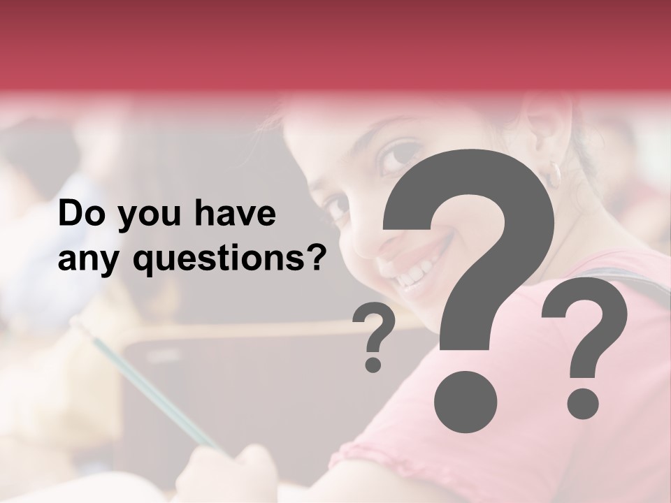 Pretty Knowledge Caucasian PowerPoint Template