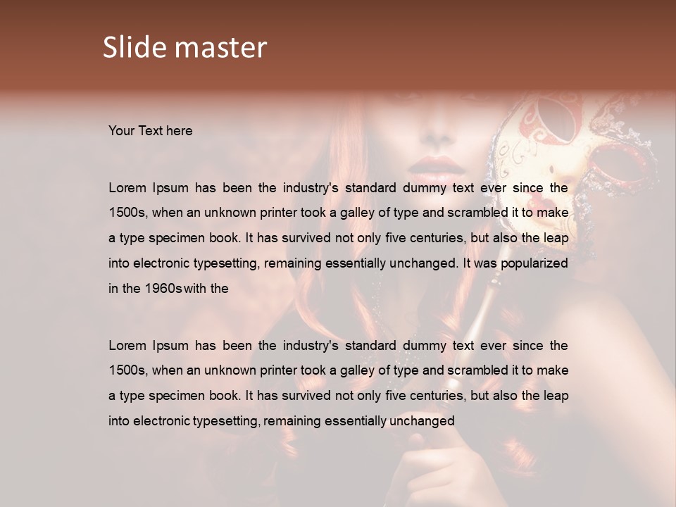 Celebration Young Long PowerPoint Template