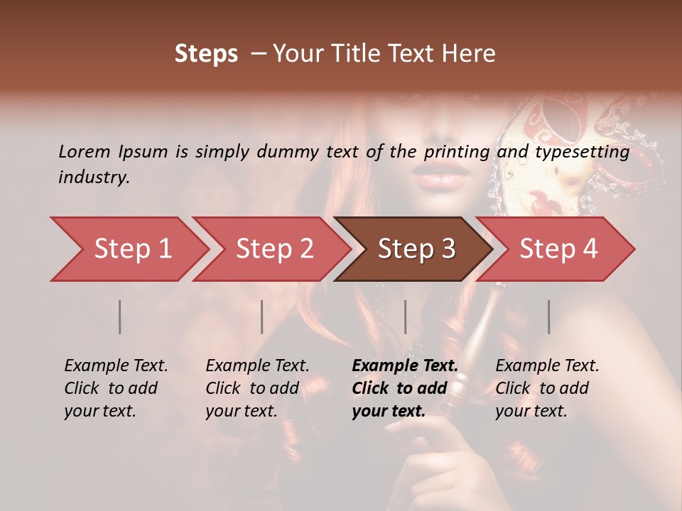 Celebration Young Long PowerPoint Template