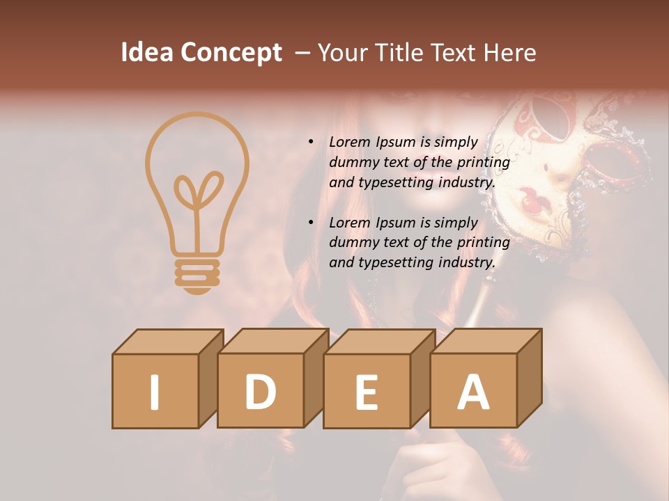 Celebration Young Long PowerPoint Template