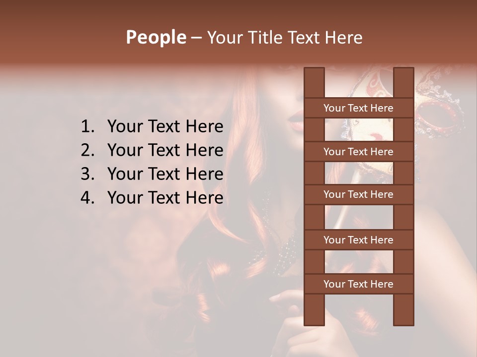 Celebration Young Long PowerPoint Template