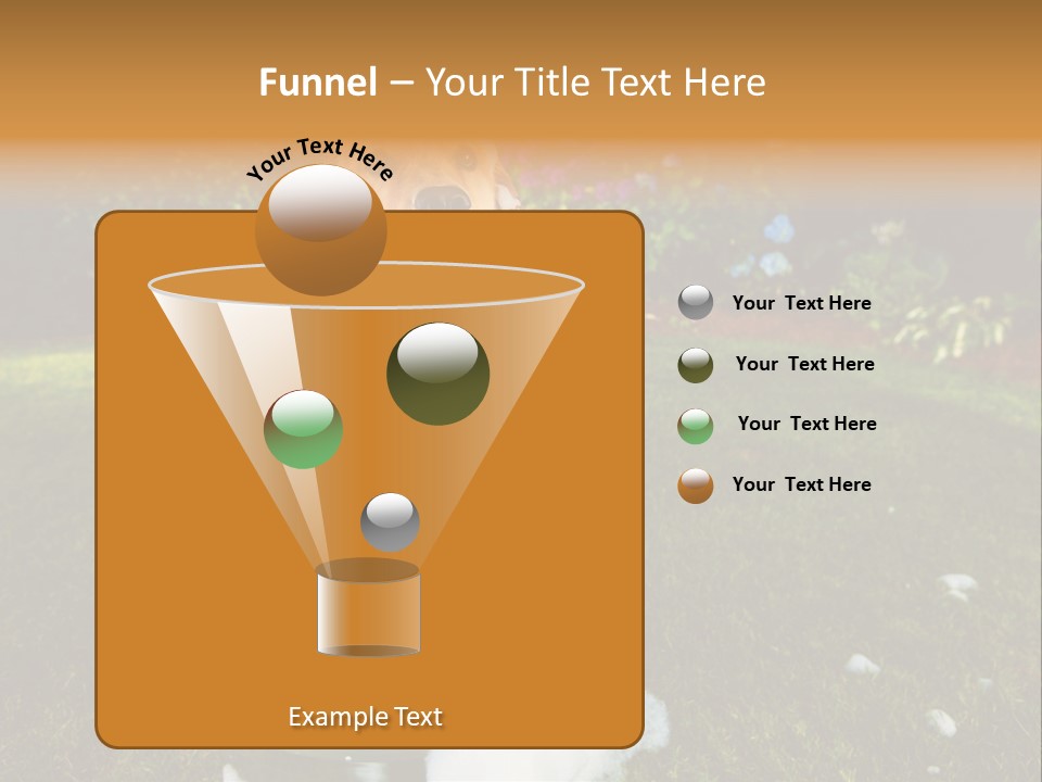 Metal Shower Bucket PowerPoint Template