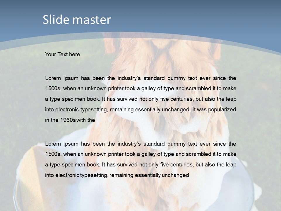 Clean Filthy Cute PowerPoint Template