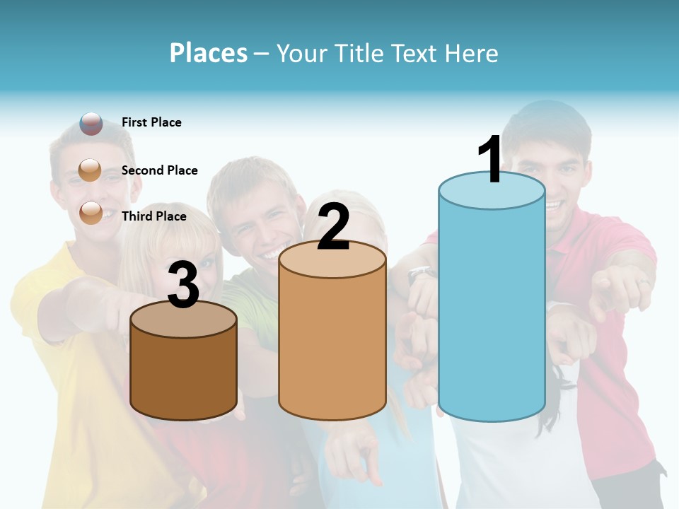 Casual Friendship Friend PowerPoint Template