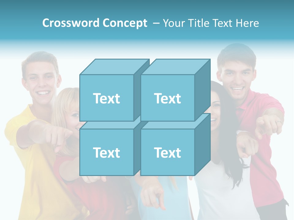 Casual Friendship Friend PowerPoint Template