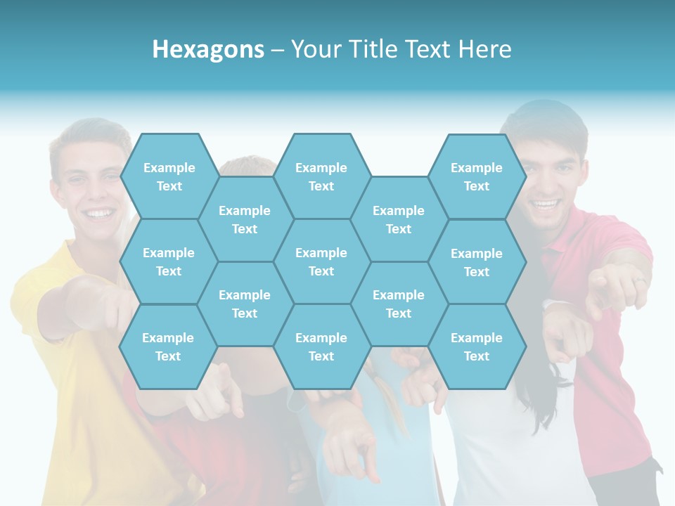 Casual Friendship Friend PowerPoint Template