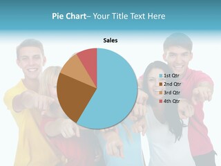 Casual Friendship Friend PowerPoint Template