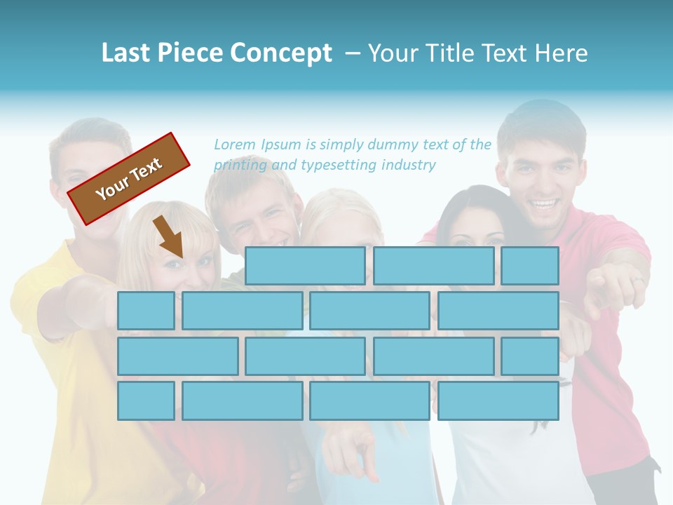 Casual Friendship Friend PowerPoint Template