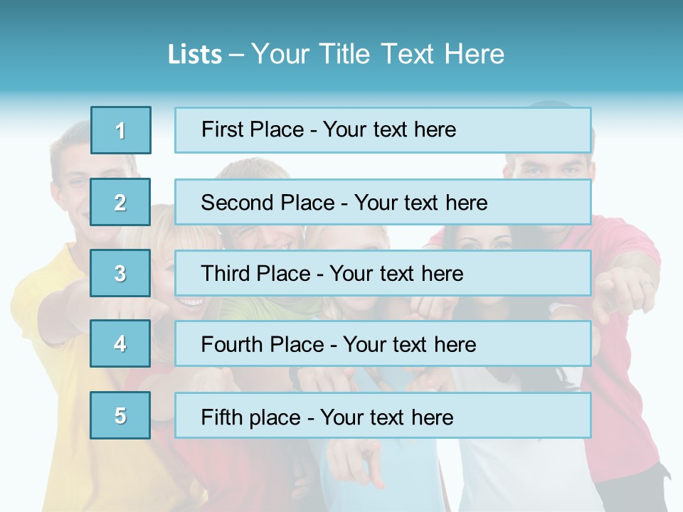 Casual Friendship Friend PowerPoint Template