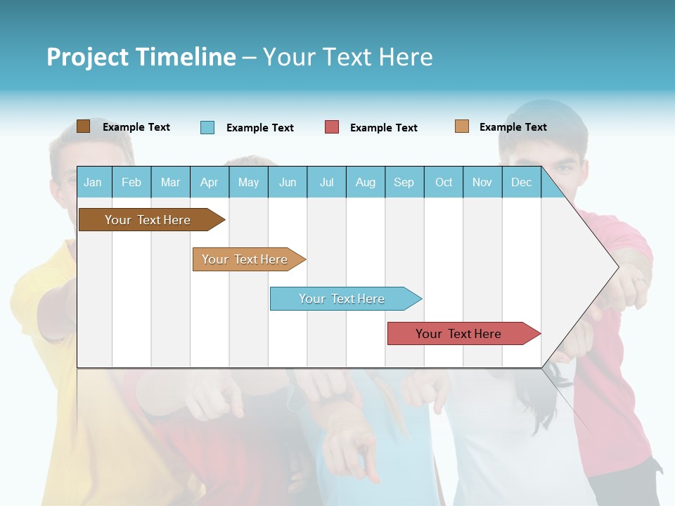 Casual Friendship Friend PowerPoint Template