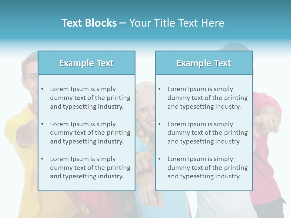 Casual Friendship Friend PowerPoint Template