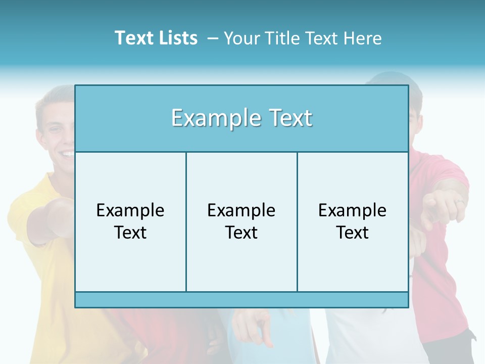 Casual Friendship Friend PowerPoint Template
