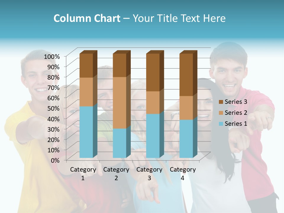 Casual Friendship Friend PowerPoint Template