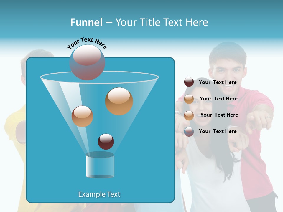 Casual Friendship Friend PowerPoint Template