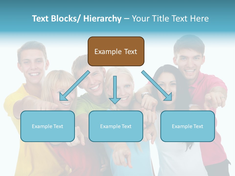 Casual Friendship Friend PowerPoint Template