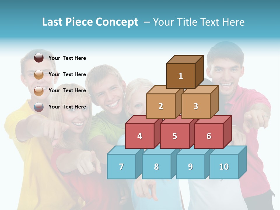 Casual Friendship Friend PowerPoint Template