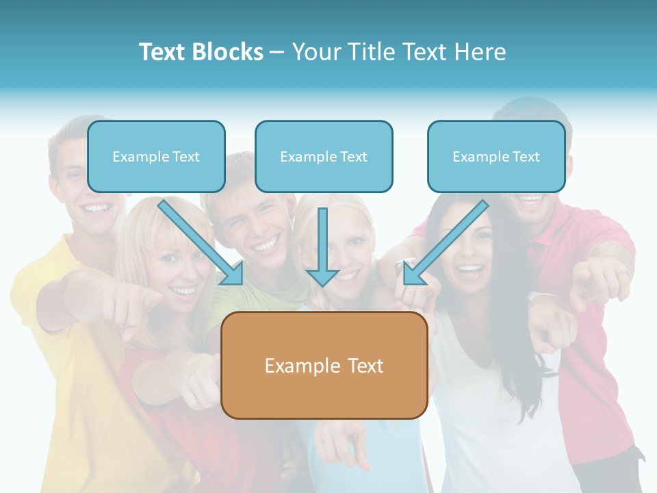 Casual Friendship Friend PowerPoint Template