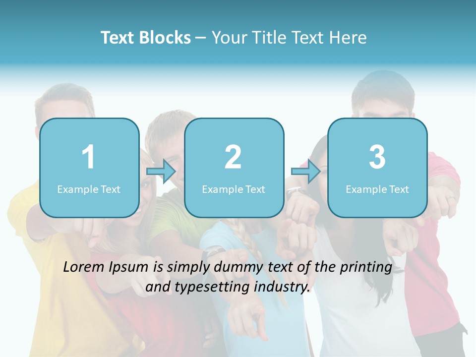 Casual Friendship Friend PowerPoint Template