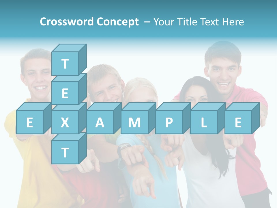 Casual Friendship Friend PowerPoint Template