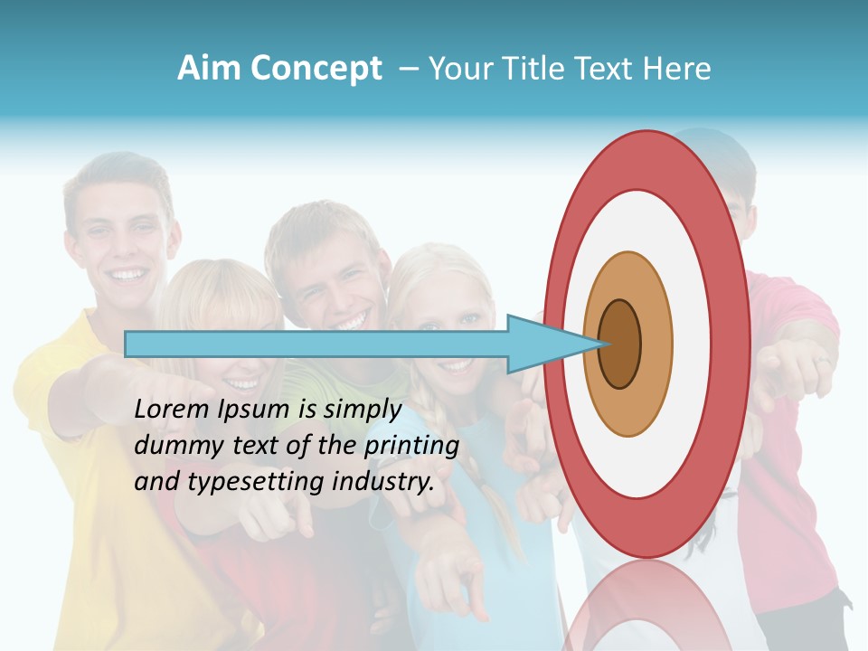 Casual Friendship Friend PowerPoint Template