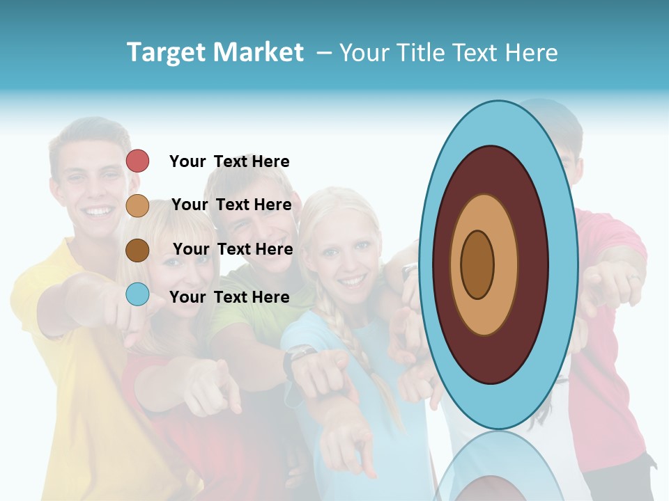 Casual Friendship Friend PowerPoint Template