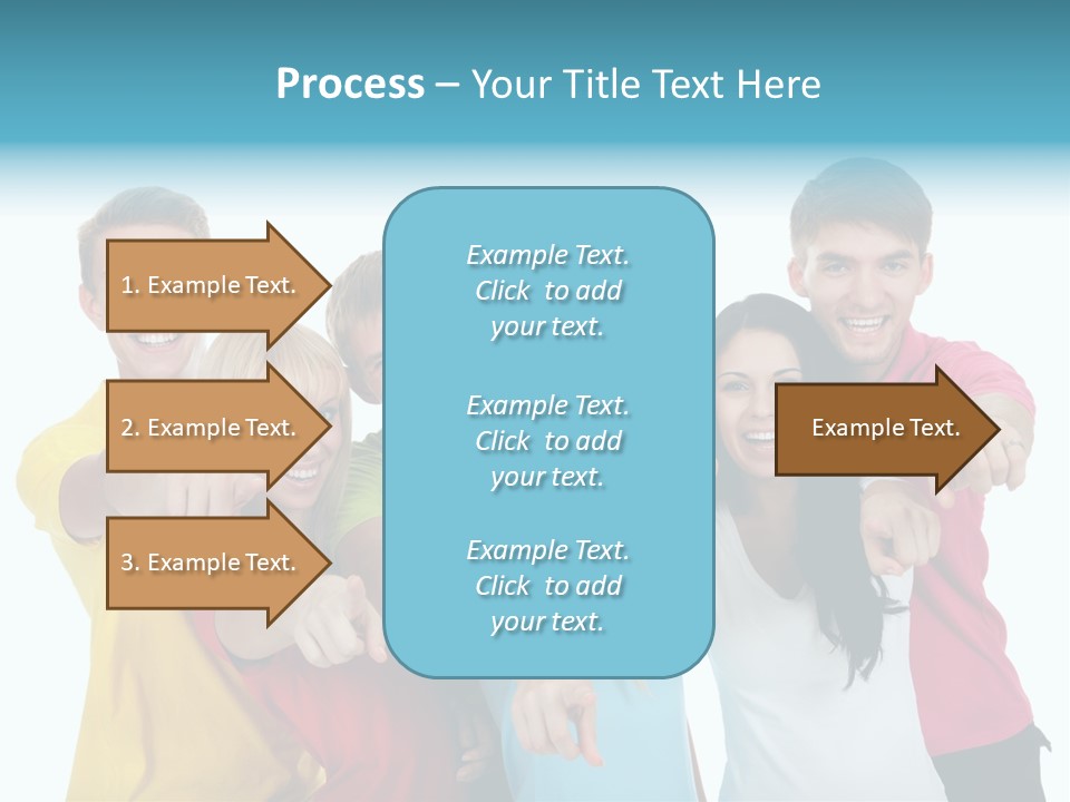 Casual Friendship Friend PowerPoint Template